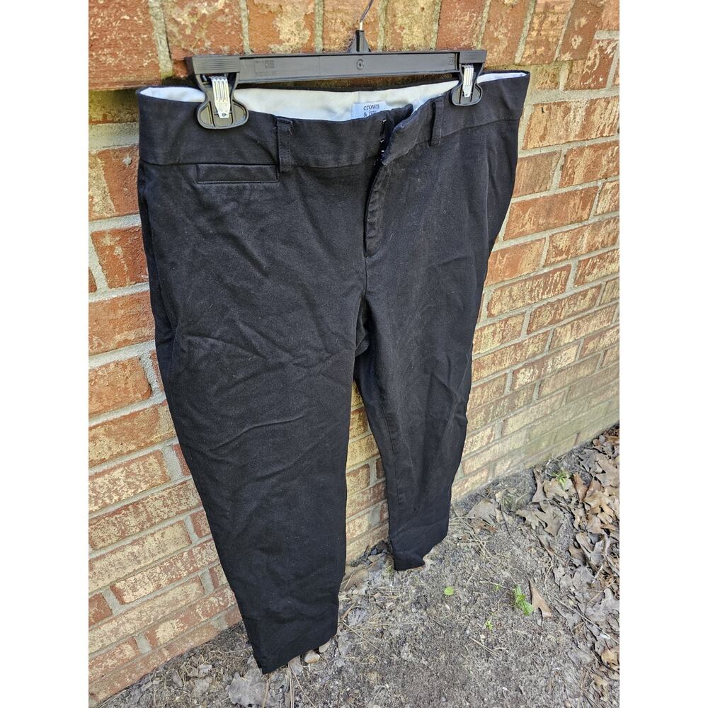 Crown & Ivy Cary Petite Ankle Dress Pants Size 12P Career Workwear Casual Office